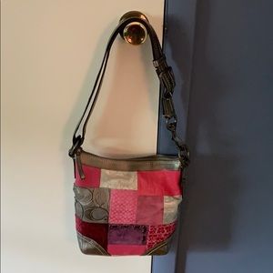 Coach Multicolored Patch Crossbody F12863